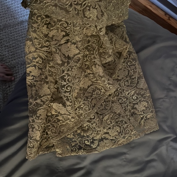 Alamour the Label Gold Dunya Gown - Picture 4 of 4